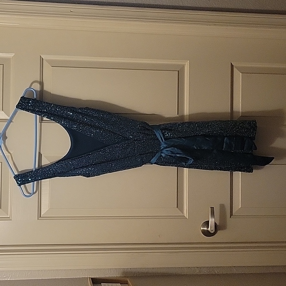 Teal Express Party Dress